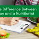 Dietitian vs Nutritionist