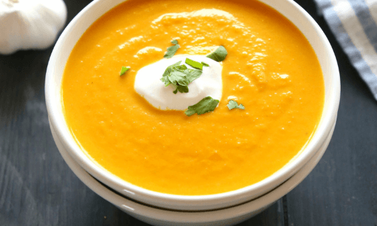 Easy Carrot Ginger Soup