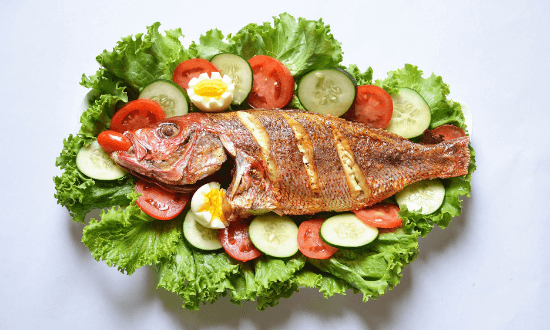 Grilled Fish Salad Recipe