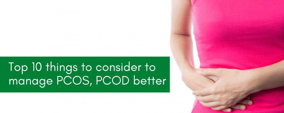 Manage PCOS /PCOD