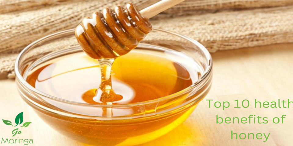 Top 10 health benefits of honey
