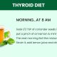 Thyroid diet